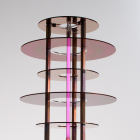 Disk Tower Lamp